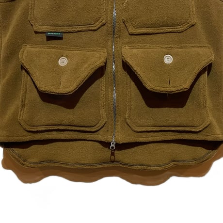 Day One Camouflage "hunting fleece vest with game pocket"(coyote)unisex
