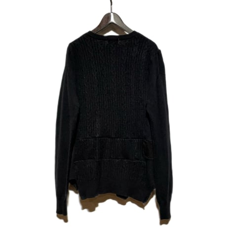 yoused "BLK cashmere widesweater(black asst)unisex (B)