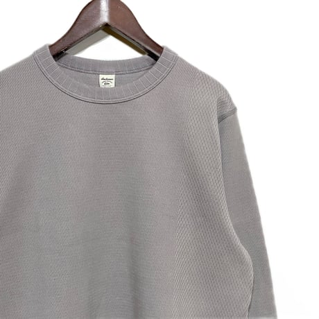 Jackman"L/S thermal shirts"(solid gray)unisex