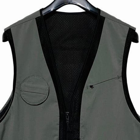 ASEEDONCLOUD"Handwerker HW TS westcoat"(khaki)unisex