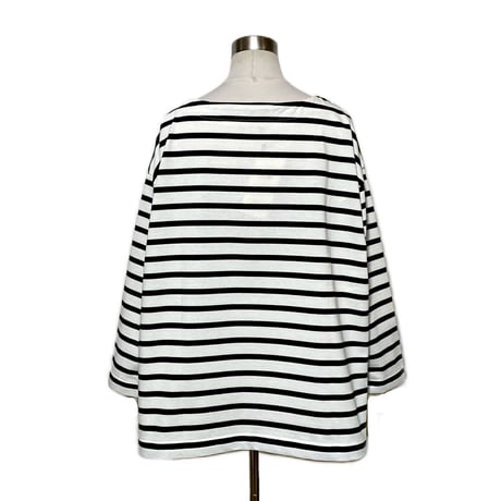 amne "BORDER"gride basque (black)unisex
