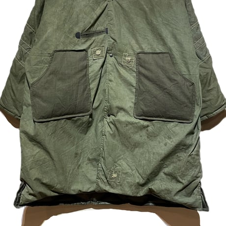 Slow Hands "recycle tent down coat for ARCHIVE"(olive)M-B(unisex)
