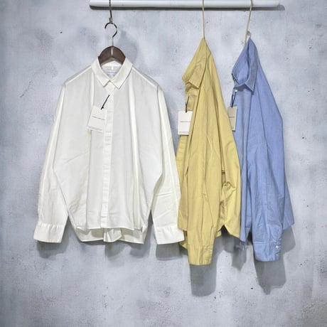 CAERULA PER LIGHTS"chambray asagi shirts"(blue)unisex