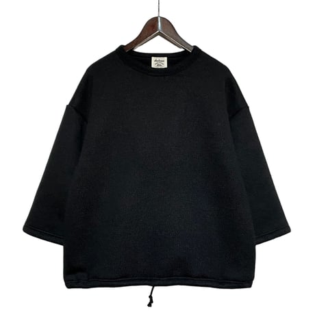 Jackman"wool himo crew"(black)unisex