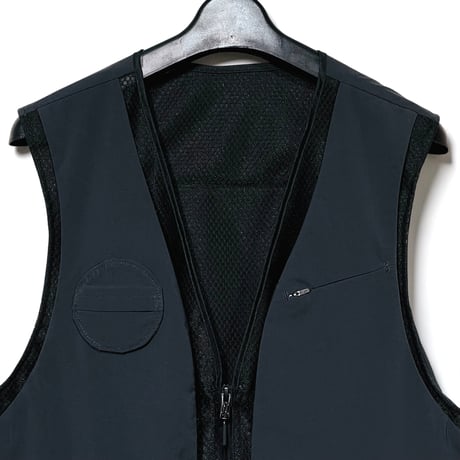 ASEEDONCLOUD"Handwerker HW TS westcoat"(charcoal)unisex