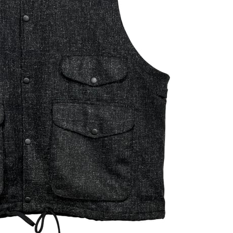 PORTRAITE"over vest"(charcoal tweed)unisex