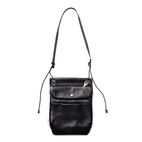 nunc  "vertical flap shoulder bag water repellent leather "