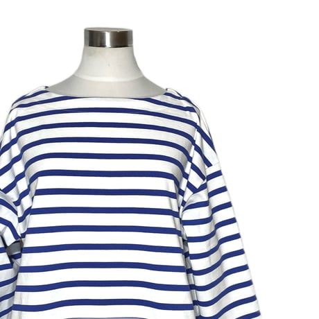 amne "BORDER"gride basque (blue)unisex