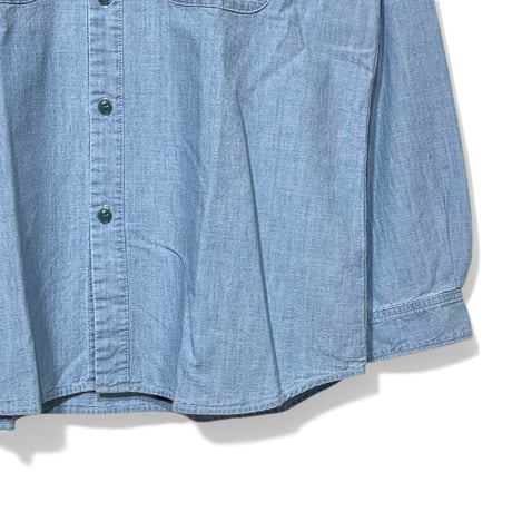 TigreBrocante"4.5oz chambray regular work shirts"(indigo fade)unisex