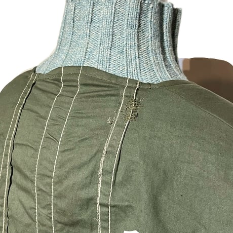 Slow Hands "recycle tent down coat for ARCHIVE"(olive)S-A unisex