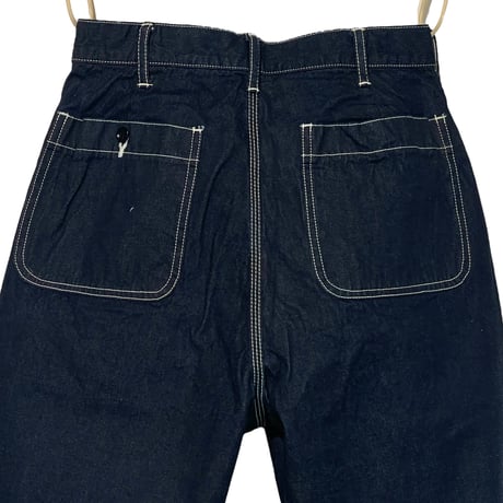 TigreBrocante"10.5oz flat denim baker pants"(indigo)unisex