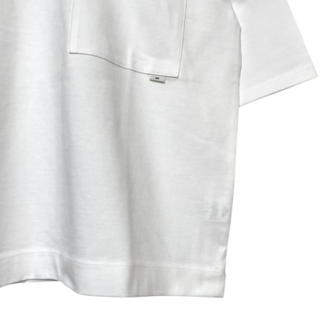 amne "HEAVY PLATING pocket tee" (white) unisex
