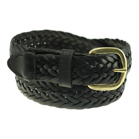 thomas bates U.S.A "ashley brided leather belt" (unisex)