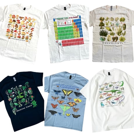 Atlas Screen Printing U.S.A "wild cotton Tee" (unisex)