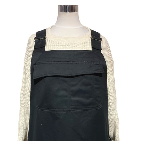 ASEEDONCLOUD"Handwerker apron" (charcoal)unisex