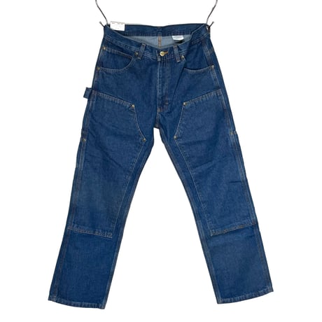 KEY industurieys,inc. "denim double front logger pants" (washed indigo) unisex