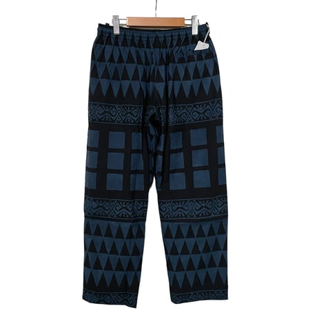 Jawndi "santai pants" batik strip barong(nvy×blk)