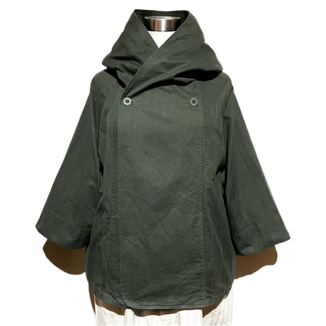 SlowHands”RCL tent marine food jacket"(olive)women's