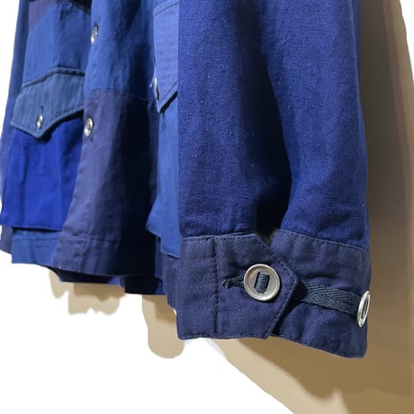 TigreBrocante"euro work mix parachute button jacket-L"(navy mix)unisex