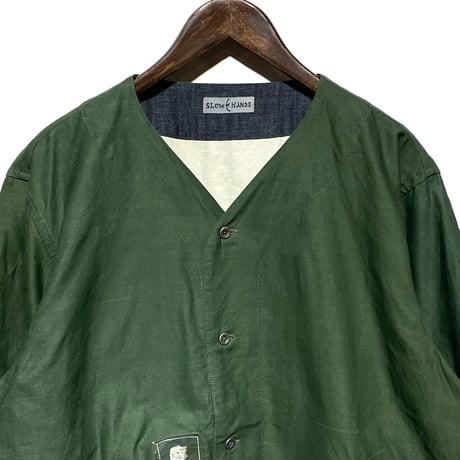Slow Hands "RCL painter jacket"(olive-L)unisex