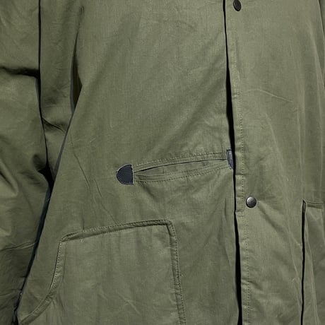 Slow Hands "recycle tent down coat for ARCHIVE"(olive)S-A unisex