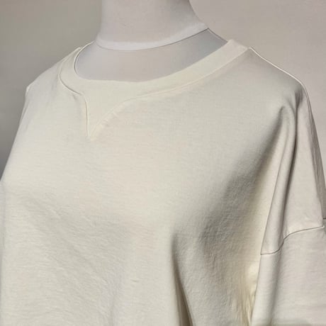 CAERULA"heavy jersey sudor sweat"(white) women's
