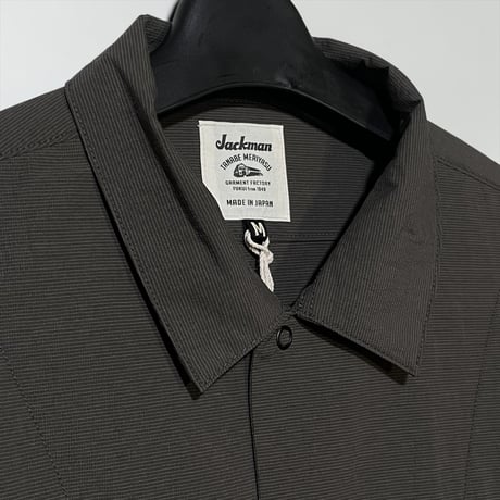 Jackman"Crispy BB Shirts"(smoke wood) unisex