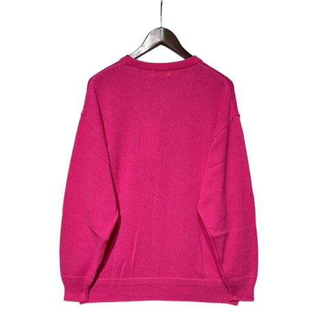 eyya"cotton boucle yarn cardigan"(pink)unise