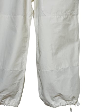 TigreBrocante"C/N grosgrain over string cargo pants“(white)unisex
