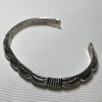 indian jewelry "kevin ramone(navajo)"triange bangle B