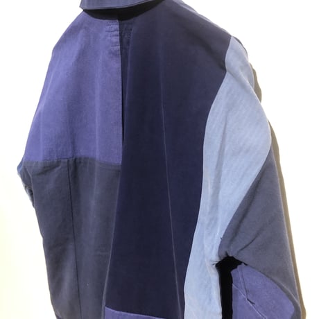 TigreBrocante"euro work remake stallman coat"(navy asst)S-size