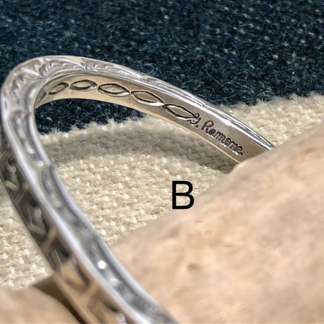 indian jewelry "geneba ramone(navajo)"square bangle
