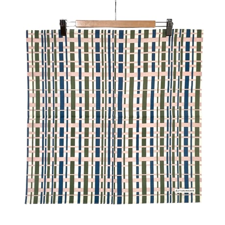 TigreBrocante"bamboo check gauze bandana"
