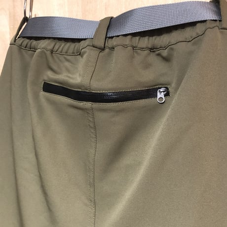 SlowHands”nylon stretch jogger pants"(navy)unisex