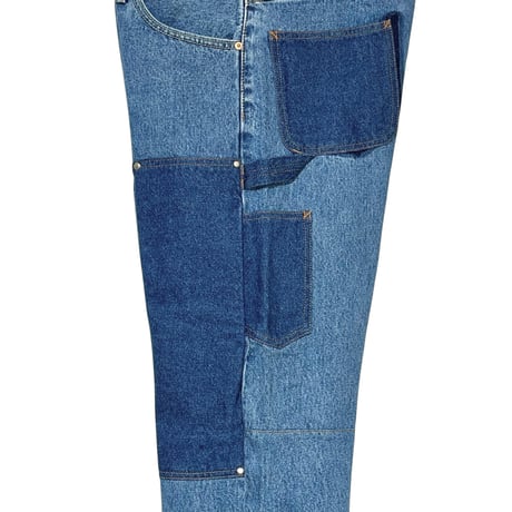 yoused "double knee painter pants" (indigo) size.1A unisex