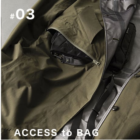 Master-piece wear"packers over coat"(black)unisex