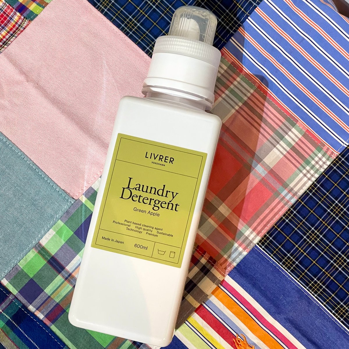 LIVRER Laundry Detergent Green Apple 大容量 ランドリーディタージェント グリーンアップル / 4L – LIVRER