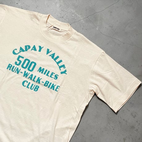 UNDYED 30/PV print-T "capay valley" (unisex)RW