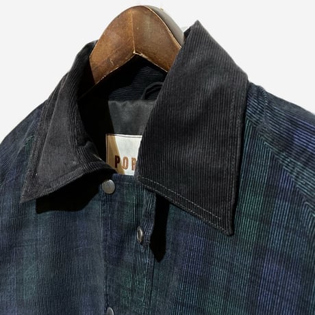PORTRAITE"classic field jacket short"(black watch corduroy)unisex