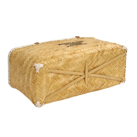 Butler Verner Sails "bamboo×leather market basket"