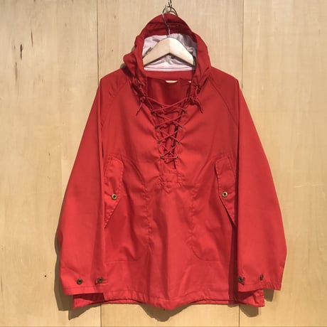 original "60's TYPE US NAVY LACE UP DECK PARKA"(red)