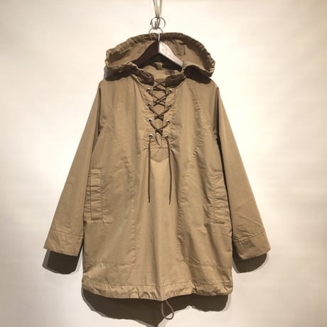 TigreBrocante"Lace UP Parka"(cafe ou lait)unisex