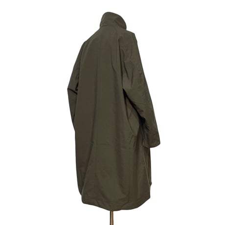 amne "nylon OX covered coat" (olive) unisex