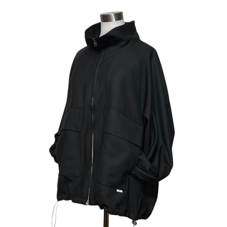 amne"GABARDINE"covered blouson(black)unisex