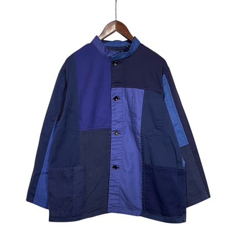 TigreBrocante "euro work mix stand coverall"(navy mix)unisex size(S)