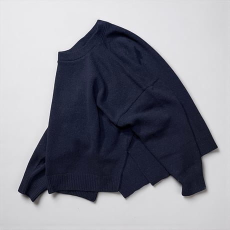 CAERULA PER LIGHTS"jazznep crew knit”(navy)unisex
