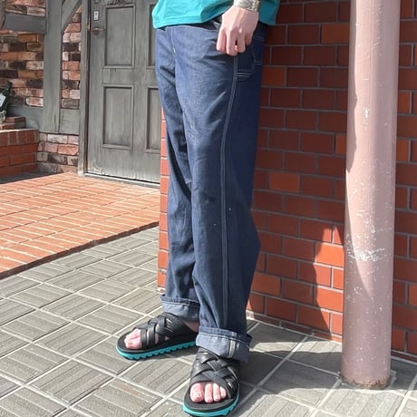 yoused "remake painter pants" (indigo) size.2Bunisex