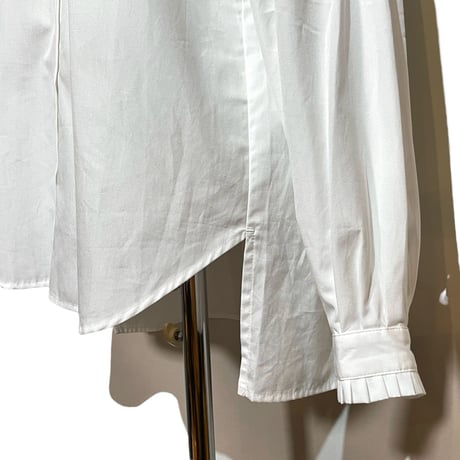 amne NEW "broad" frilled shirts (white) women's
