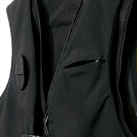 ASEEDONCLOUD"Handwerker HW TS westcoat"(black)unisex