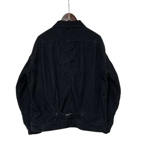 CAERULA PER LIGHTS"corduroy blouson"(black)unisex